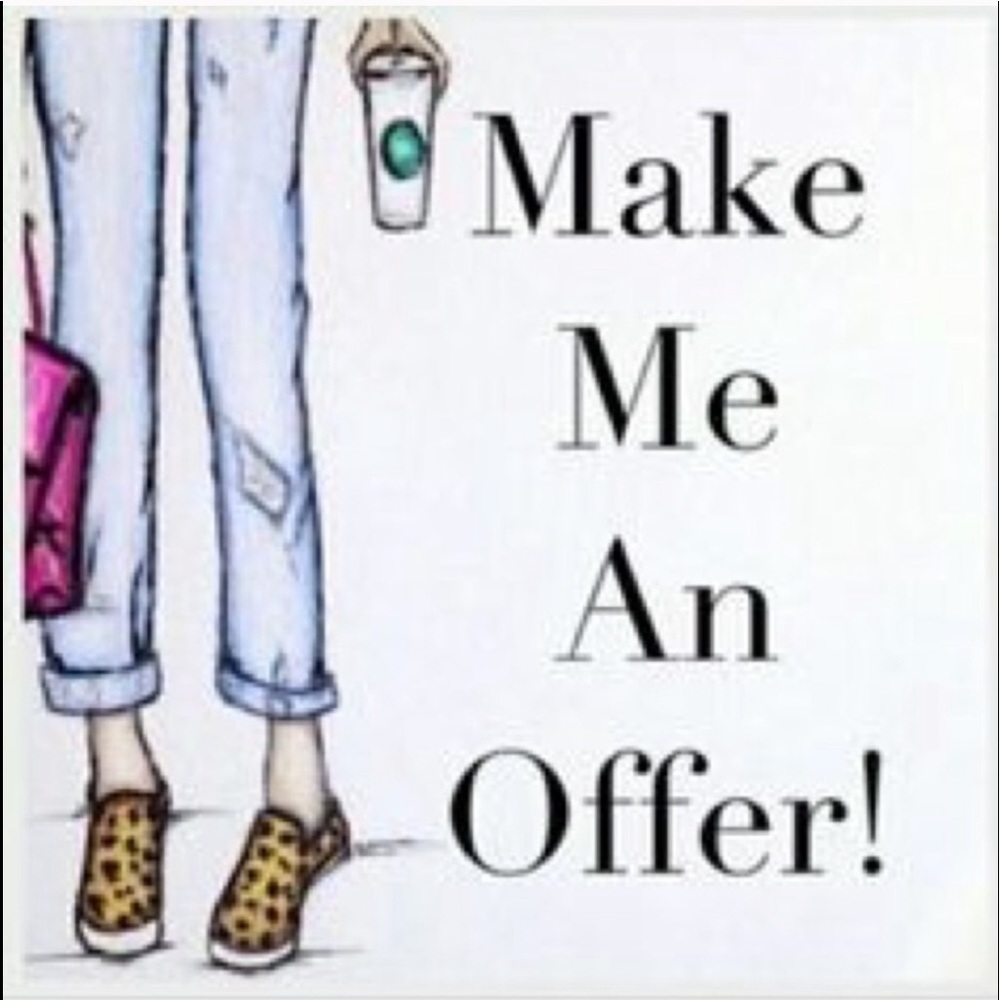 Like the item but not the price? Make an offer!